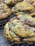 Cookie chocolat blanc framboise
